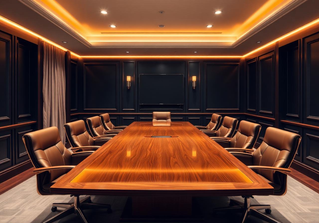 Executive boardroom